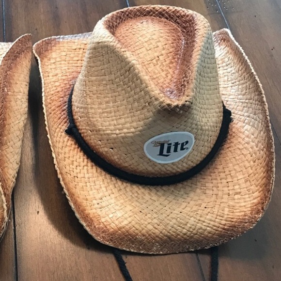 miller lite cowboy hat
